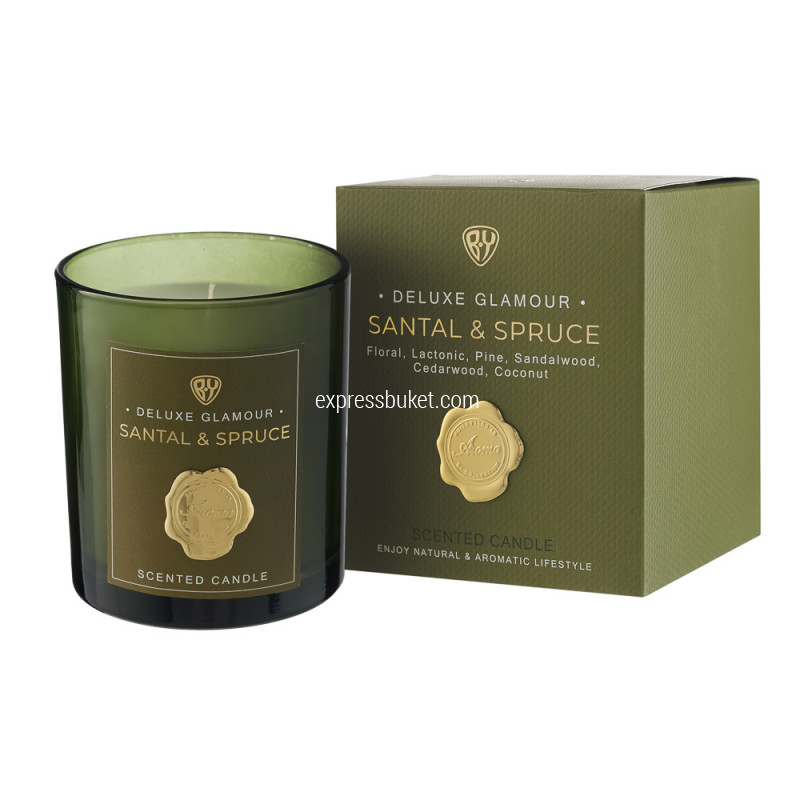 Аромасвеча Сандал и Хвоя