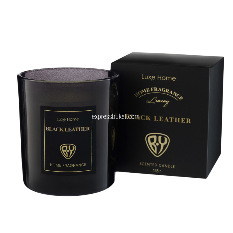 Аромасвеча Табак и кожа